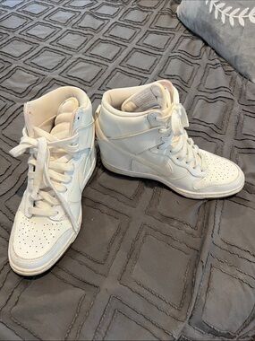 Nike Women’s Cream High-Top Sneakers